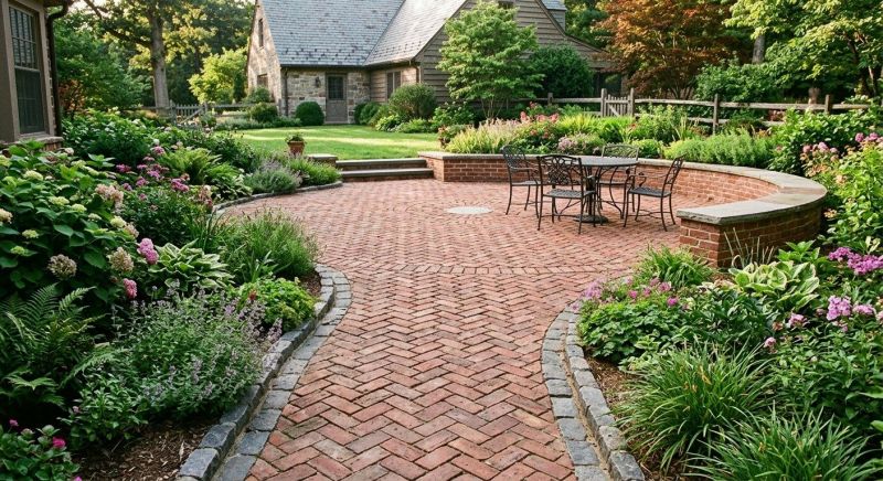 Brick Hardscaping Installation in Lake Grove, NY