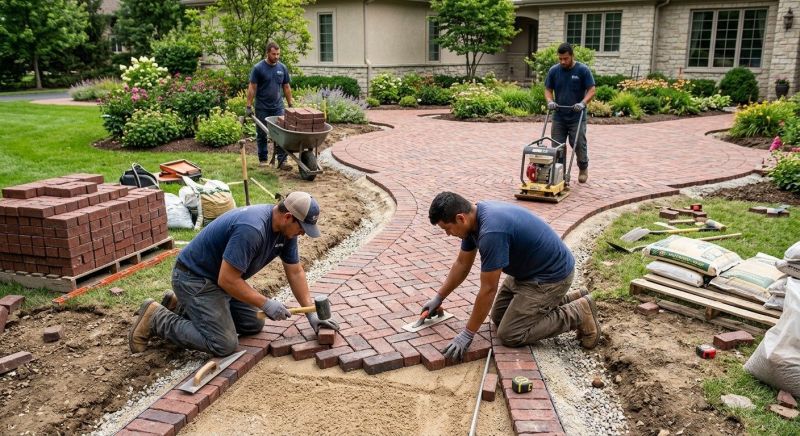 Brick Landscaping Service in Old Greenwich, CT