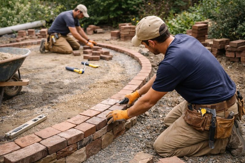 Brick Landscaping Service in Shelton, CT