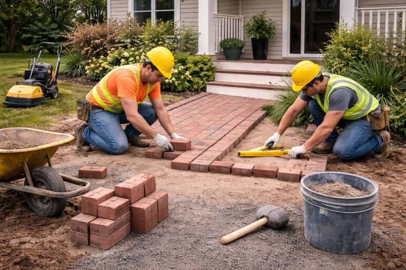 Brick Paving Installation in Eastchester, NY