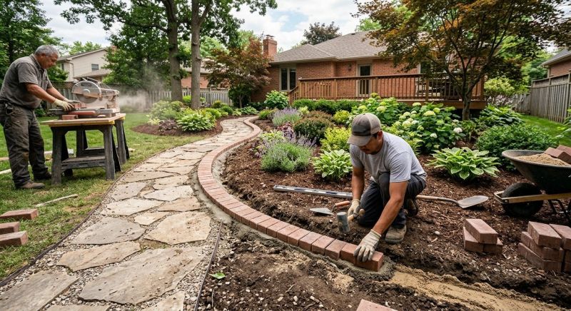 Brick Paving Installation in Westbury, NY