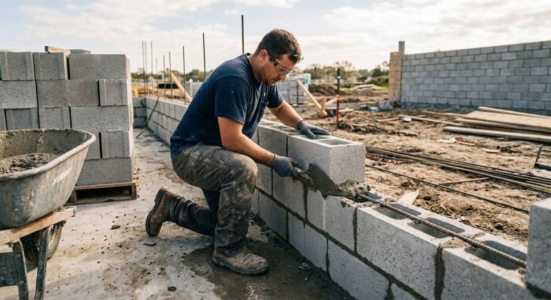 Cinder Blocks Installation in Somers, NY