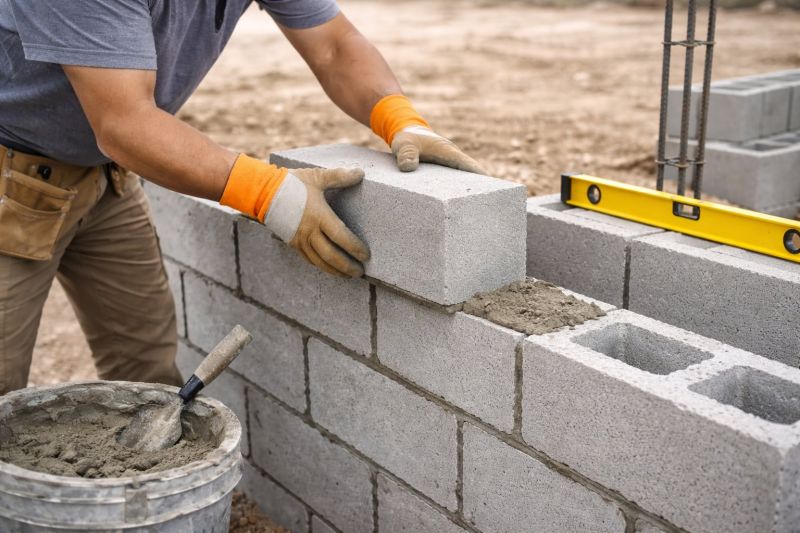Concrete Blocks Installation in Brentwood, NY