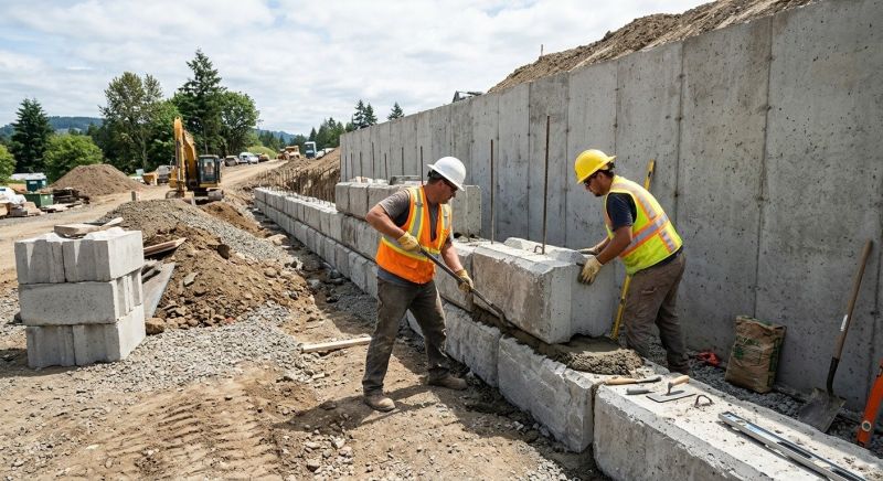 Concrete Blocks Installation in Danbury, CT