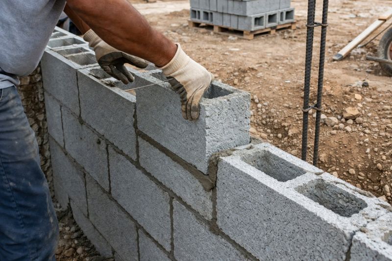 Concrete Blocks Installation in Larchmont, NY