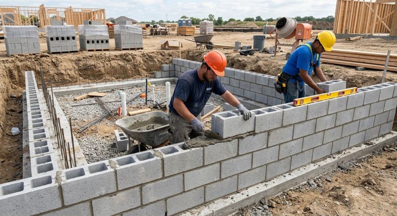 Concrete Blocks Installation in Mamaroneck, NY