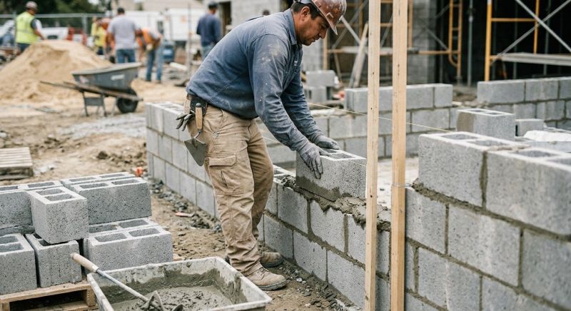 Concrete Blocks Installation in Shelton, CT