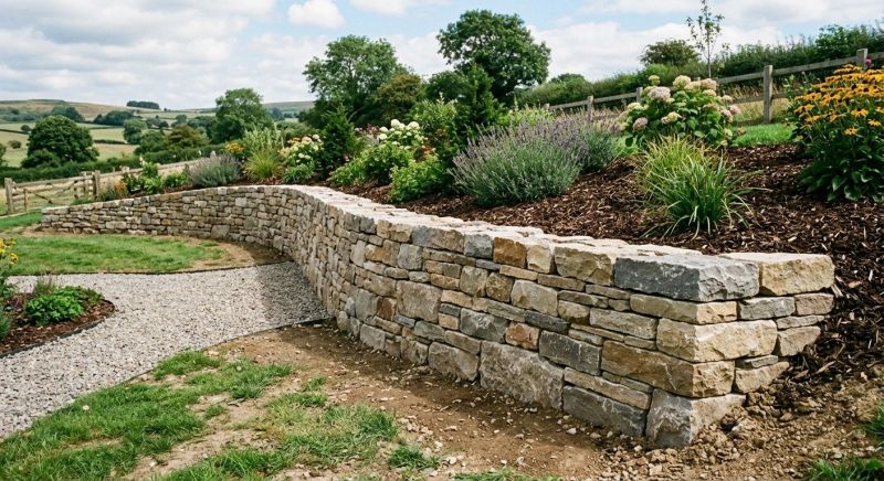 Stone Wall Replacement in Norwalk, CT